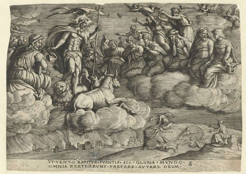Triomf van de Eeuwigheid by Georg Pencz