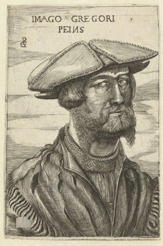 Portret van Georg Pencz by anonymous