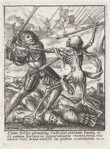 Dodendans by Wenceslaus Hollar
