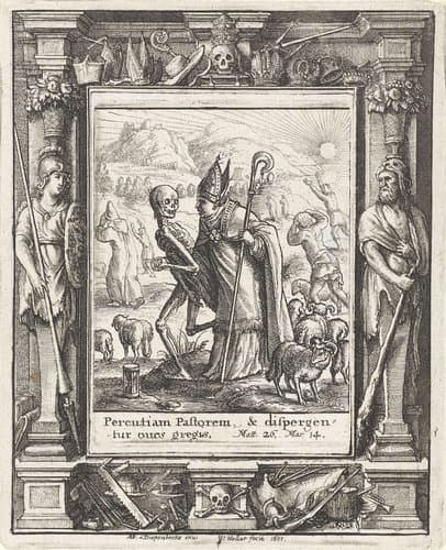 Dodendans by Wenceslaus Hollar