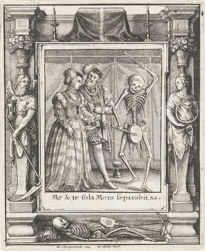 Dodendans by Wenceslaus Hollar