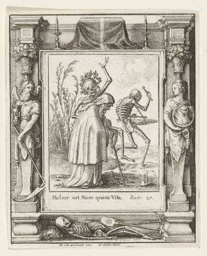 Dodendans by Wenceslaus Hollar