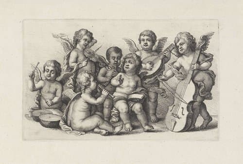 Paedopaegnion by Wenceslaus Hollar