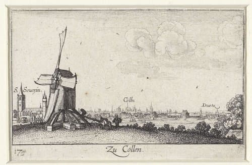 Stadsgezichten en landschappen by Wenceslaus Hollar