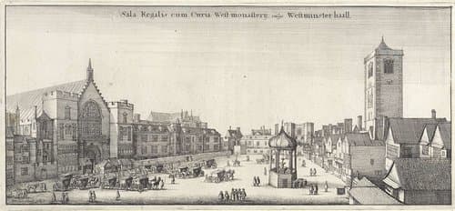 Gezichten te Londen by Wenceslaus Hollar