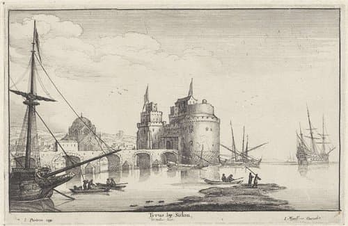 Riviergezichten en kustgezichten by Wenceslaus Hollar