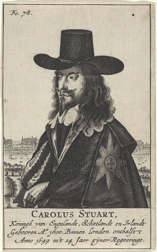 Portret van Karel I by anonymous