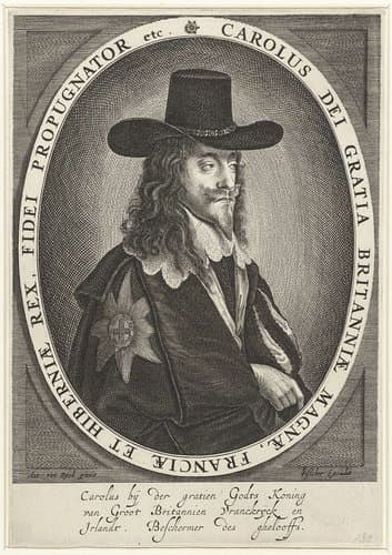 Portret van Karel I, koning van Engeland by anonymous
