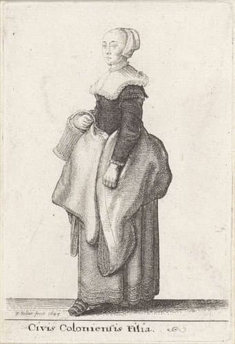 Theatrum Mulierum by Wenceslaus Hollar