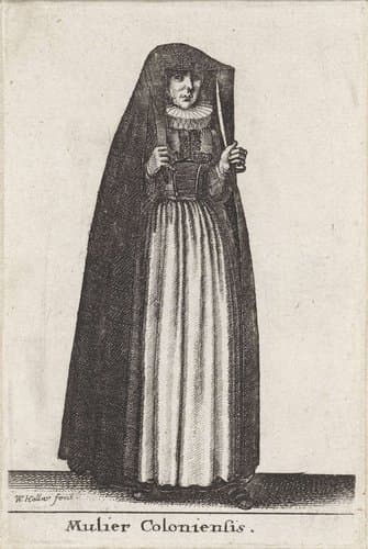 Mulier Coloniensis by Wenceslaus Hollar