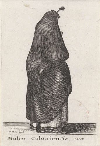 Mulier Coloniensis by Wenceslaus Hollar