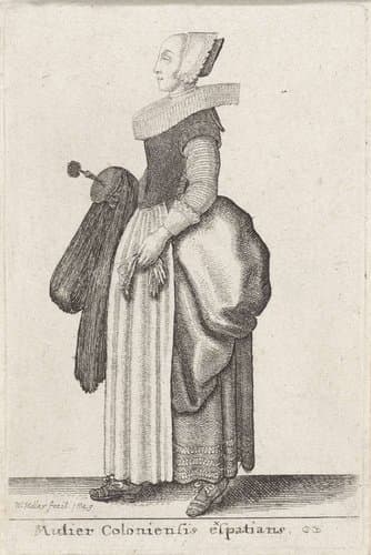 Theatrum Mulierum by Wenceslaus Hollar