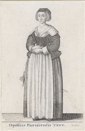 Theatrum Mulierum by Wenceslaus Hollar