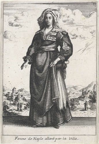 Femme de Naple allant par la Ville by anonymous
