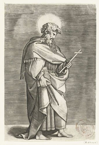 Christus en de Apostelen by Marco Dente