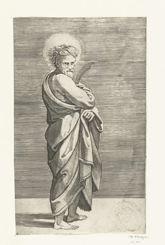 Christus en de Apostelen by Marco Dente