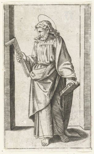 Apostel Tomas met winkelhaak by anonymous
