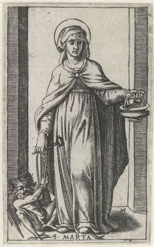S MARTA by Marcantonio Raimondi