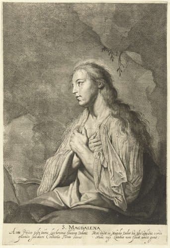 Heilige Maria Magdalena als zondares by Pieter Fransz de Grebber
