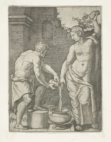 Portrait of anonymous; Marcantonio Raimondi
