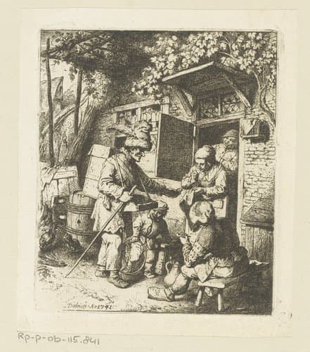 Marskramer by Christian Wilhelm Ernst Dietrich