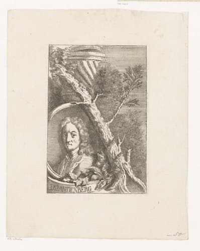 Portret van Johannes Brandenberg by Rudolf Füssli (der Jüngste)
