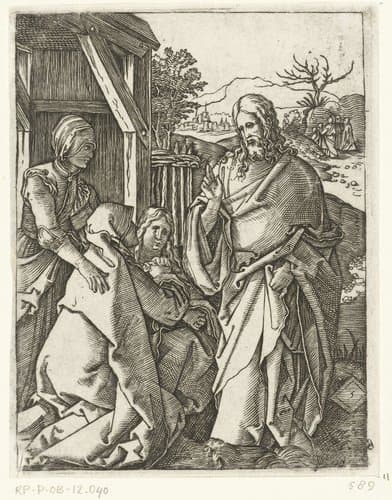 Passie van Christus by Marcantonio Raimondi