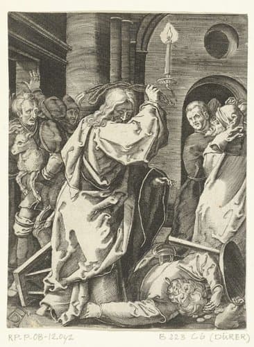 Verdrijving van geldwisselaars uit de tempel by anonymous