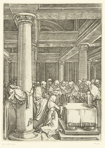 Leven van Maria by Marcantonio Raimondi