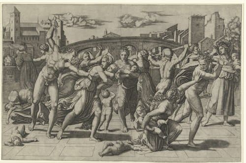 Portrait of Marco Dente; Marcantonio Raimondi