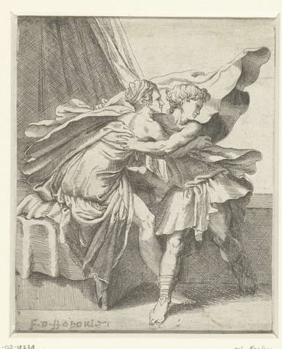Jozef en de vrouw van Potifar by anonymous