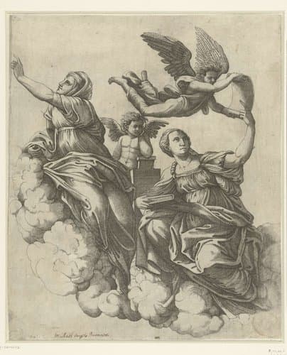 Theologie en Metafysica by Marcantonio Raimondi