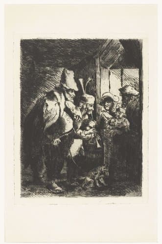 Straatmuzikanten by anonymous