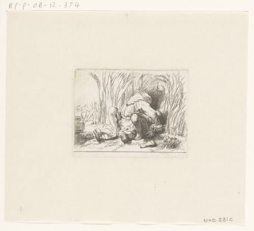 The monk in the cornfield