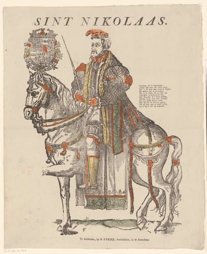 Sint Nikolaas by Cornelis Anthonisz.