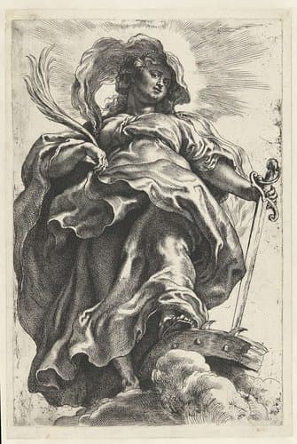 Heilige Catharina van Alexandrië by Peter Paul Rubens