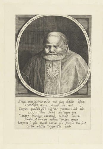 Portret van de jezuiet Cornelius Arnoldi by Pieter Fransz de Grebber
