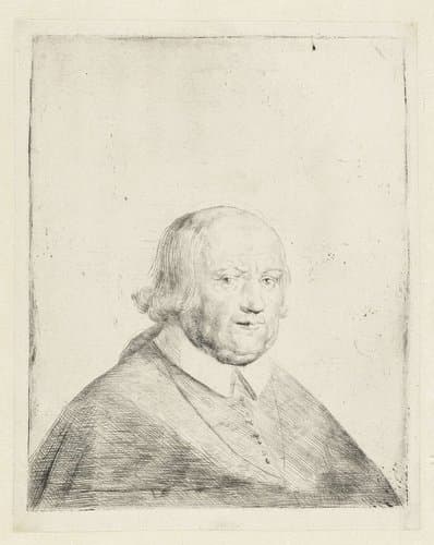 Portret van een geestelijke by Pieter Fransz de Grebber