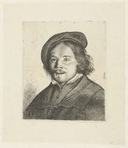 Portret van een jongen met baret by Pieter Fransz de Grebber