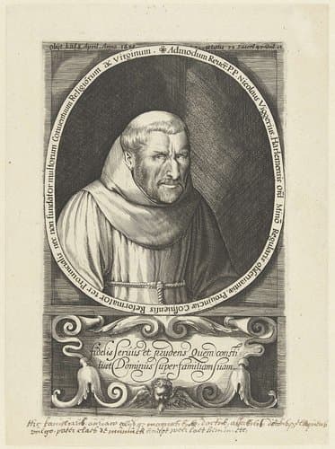 Portret van Nicolaas Wigger als minderbroeder by Pieter Fransz de Grebber