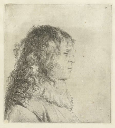 Borstbeeld van een jonge edelman by Jan Lievens