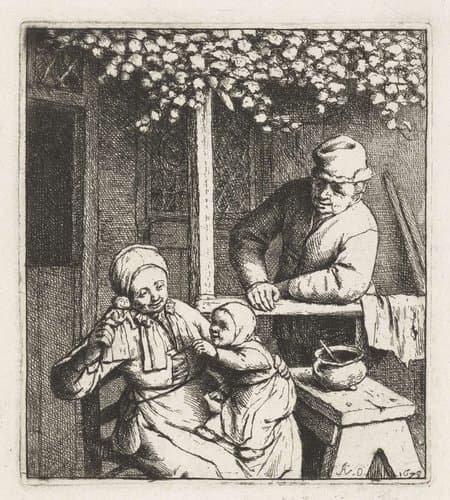 De Pop by Adriaen van Ostade