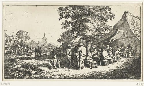 Boerenkermis by Adriaen van Ostade