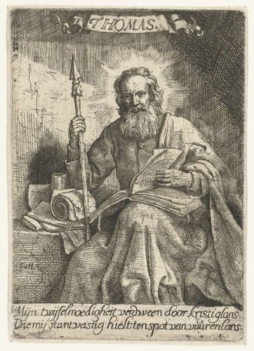 Apostel Thomas by Samuel van Hoogstraten