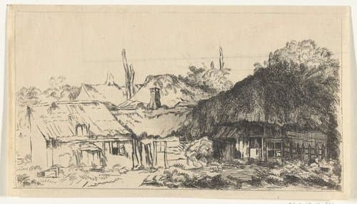 Onvoltooid landschap by Pierre François Basan