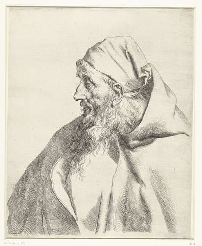 Buste van een kapucijner monnik by Jan Lievens