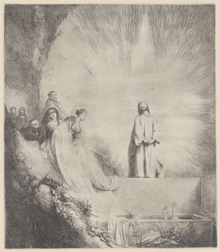 Opwekking van Lazarus by Jan Lievens