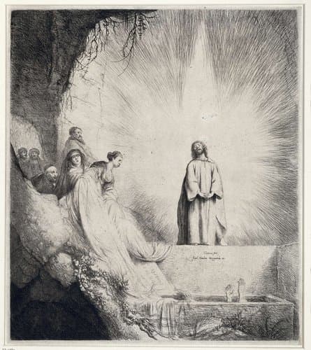 Opwekking van Lazarus by Jan Lievens