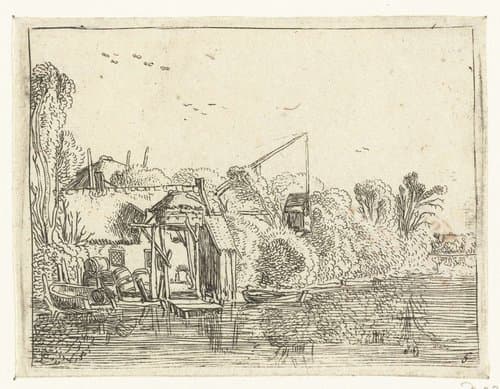Kleine landschappen by Esaias van de Velde