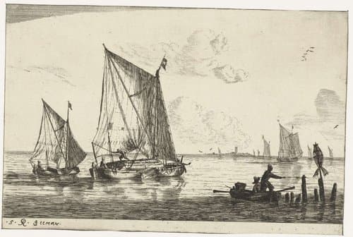 Verscheyde Binne-Waters by Reinier Nooms